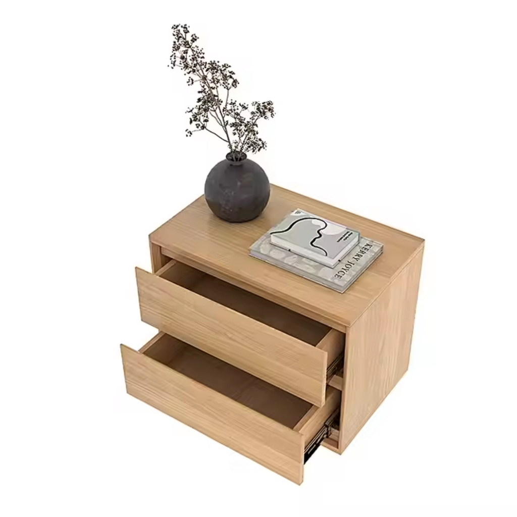 Luna Oak Nordic Storage Cabinet