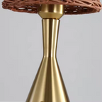 Rattan Glow Touch Table Lamp