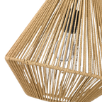 Boho Rattan Pendant Light