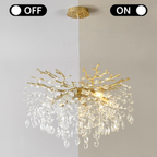 The Golden Willow Chandelier