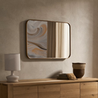 The Solace Rounded Mirror
