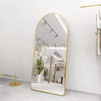 Elegant Gold Arch Mirror